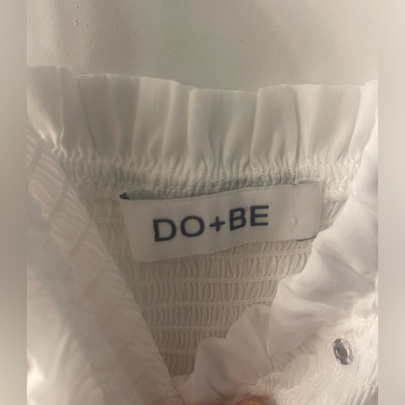 Cute white ruffle top - Picture 4 of 6